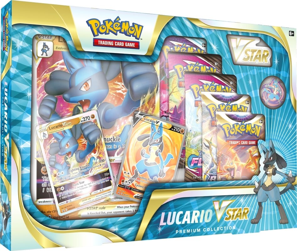 Pokemon Lucario V-Star Pokemon Lucario V-Star