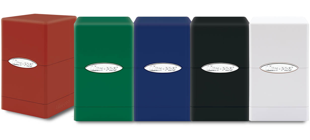 Ultra PRO: Satin Tower Bundle (Red, Green, Blue, Black, & White)