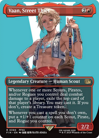 Vaan, Street Thief (Borderless) [FINAL FANTASY]