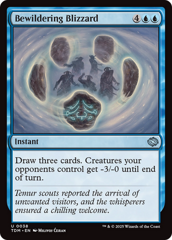Bewildering Blizzard [Tarkir: Dragonstorm]