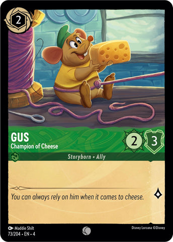 Gus - Champion of Cheese (73/204) [Ursula's Return]