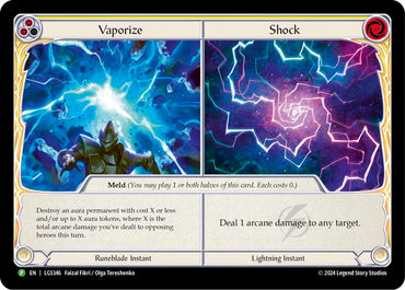 Vaporize // Shock - LGS346 [LGS346] (Promo)  Cold Foil