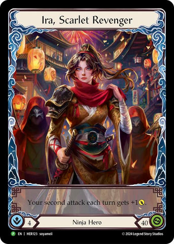 Ira, Scarlet Revenger [HER123] (Promo)  Rainbow Foil