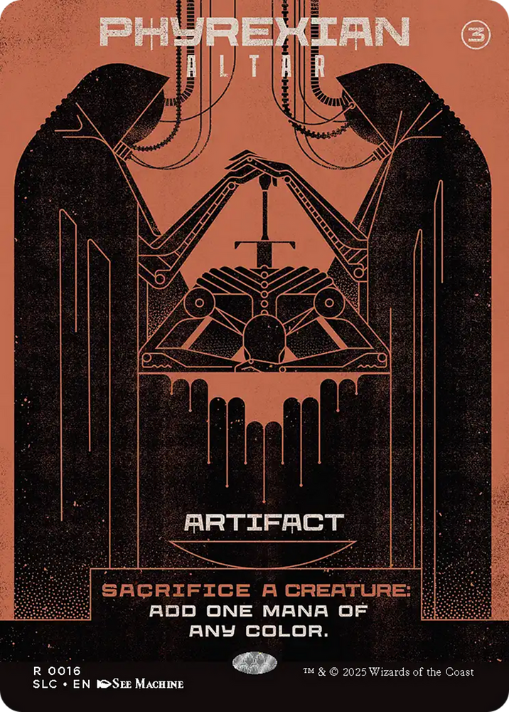 Phyrexian Altar [Secret Lair Countdown Kit]