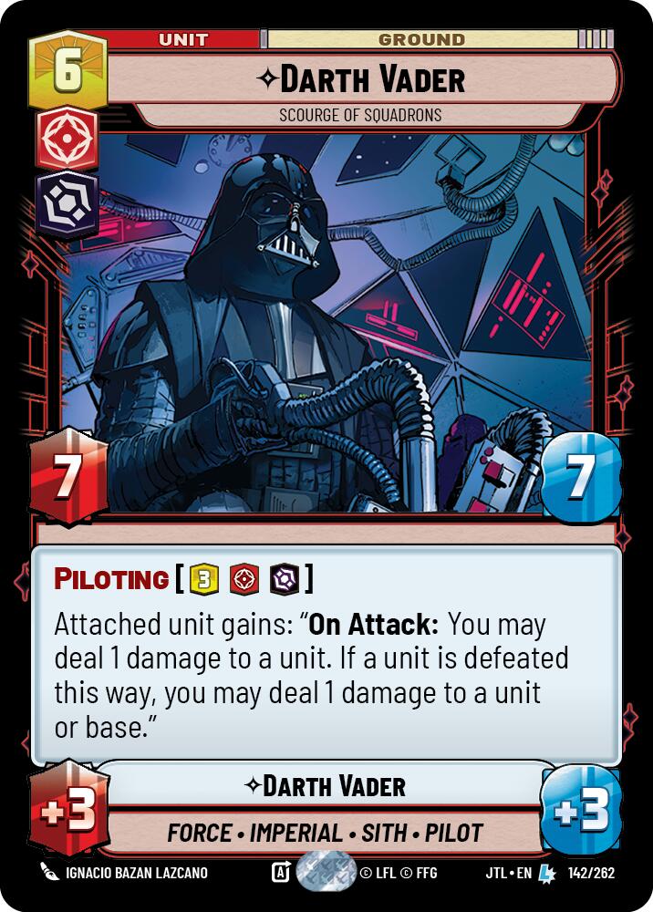 Darth Vader - Scourge of Squadrons (142/262) (142/262) [Jump to Lightspeed]
