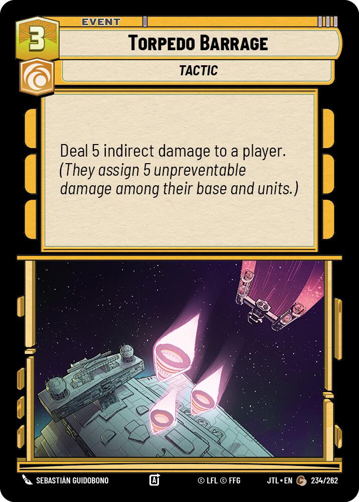 Torpedo Barrage (234/262) (234/262) [Jump to Lightspeed]