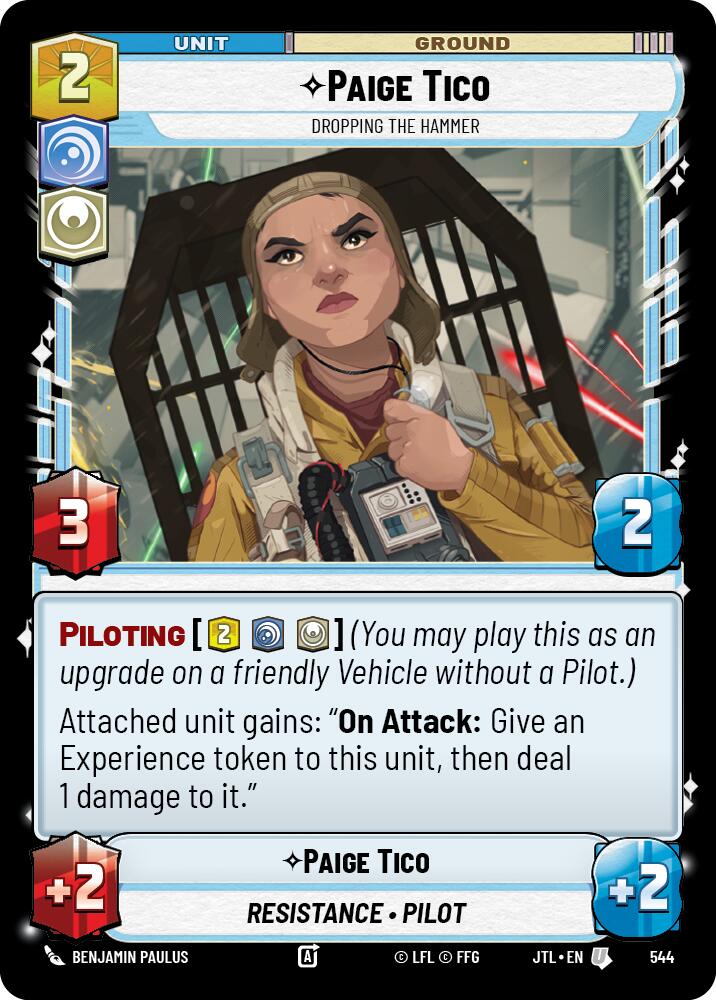Paige Tico - Dropping the Hammer (544) (544) [Jump to Lightspeed]
