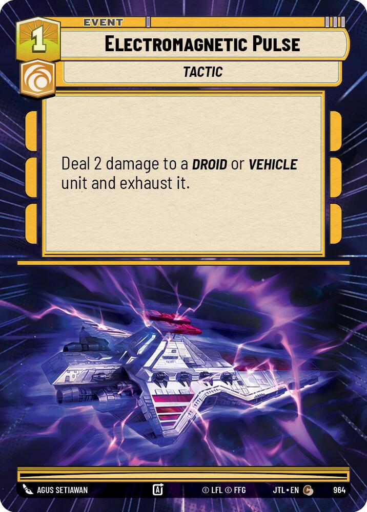Electromagnetic Pulse (964) (Hyperspace Foil) (964) [Jump to Lightspeed]