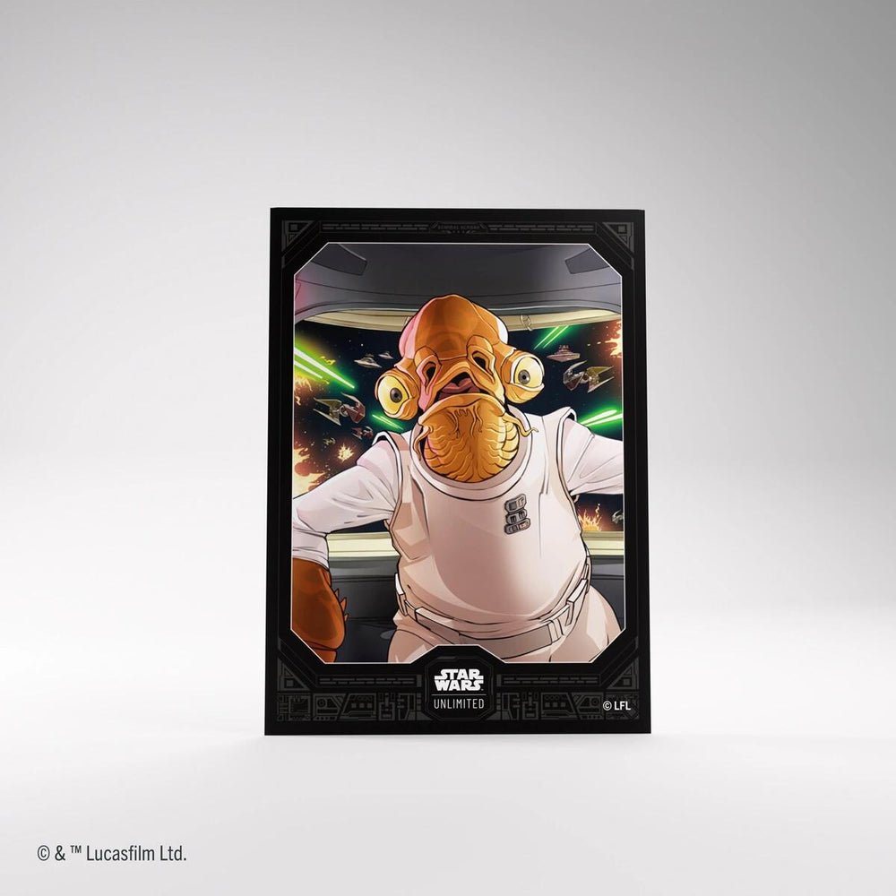 Star Wars: Unlimited - Art Sleeves (Admiral Ackbar)