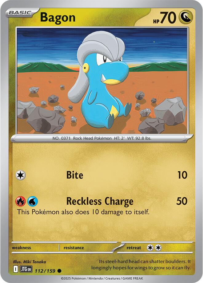 Bagon (112/159) [Scarlet & Violet: Journey Together]