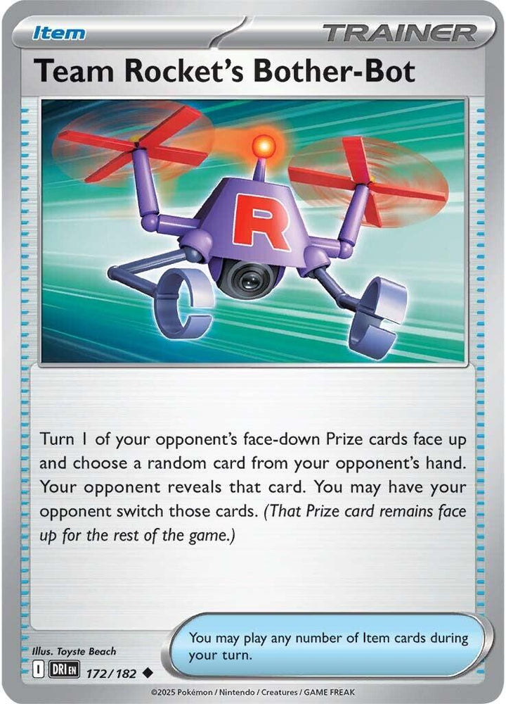 Team Rocket's Bother-Bot (172/182) [Scarlet & Violet: Destined Rivals]