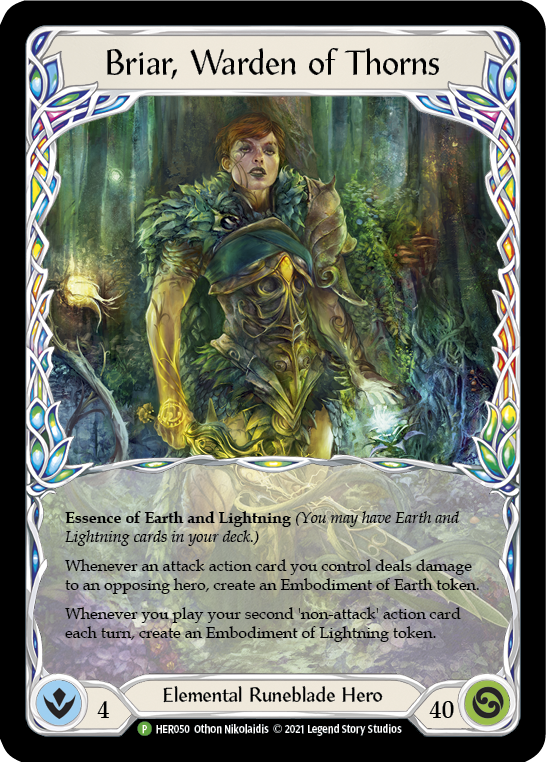 Briar, Warden of Thorns [HER050] (Promo)  Rainbow Foil