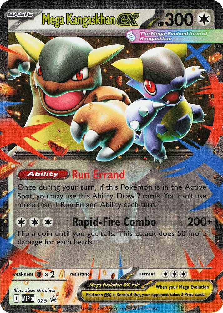 Mega Kangaskhan ex (025) [Mega Evolution Promo]