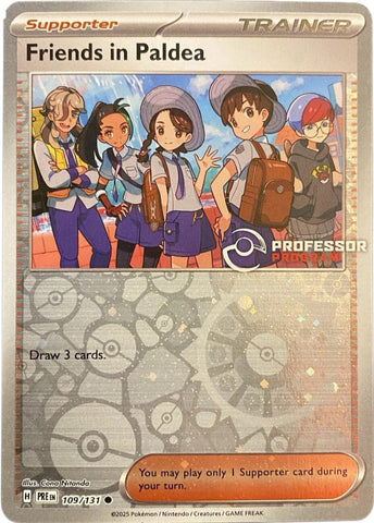 Friends in Paldea (109/131) [Professor Program Promos]