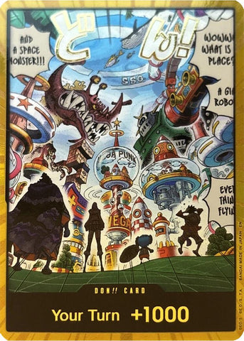 DON!! Card (Egghead) (Gold) [The Azure Sea's Seven]