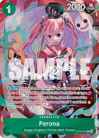 Perona (OP09-034) [Starter Deck: Film Edition]