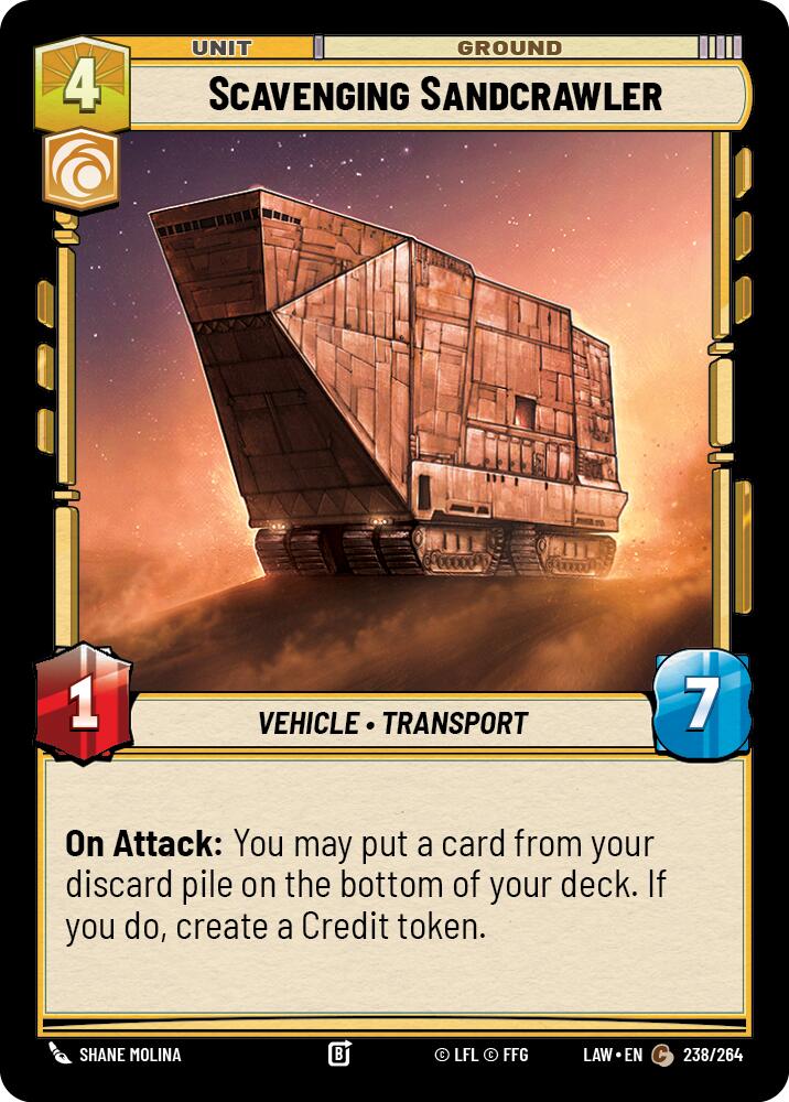 Scavenging Sandcrawler (238/264) (238/264) [A Lawless Time]