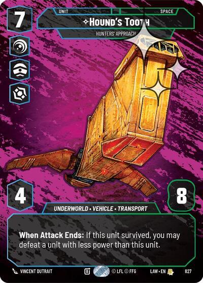 Hound's Tooth - Hunters' Approach (Prestige Foil) (827) (827) [A Lawless Time]