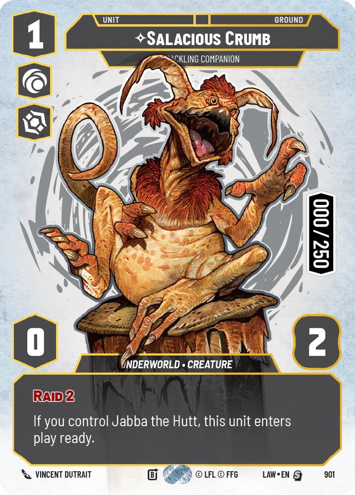 Salacious Crumb - Cackling Companion (Serialized) (901) (901) [A Lawless Time]