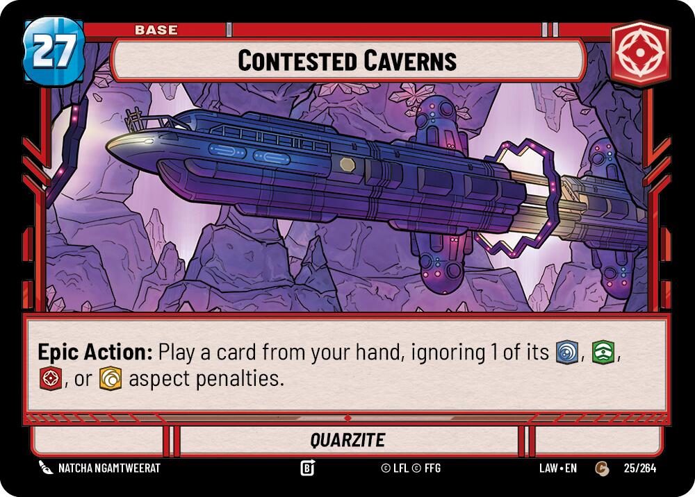 Contested Caverns // Credit (25 // T01) (25 // T01) [A Lawless Time]