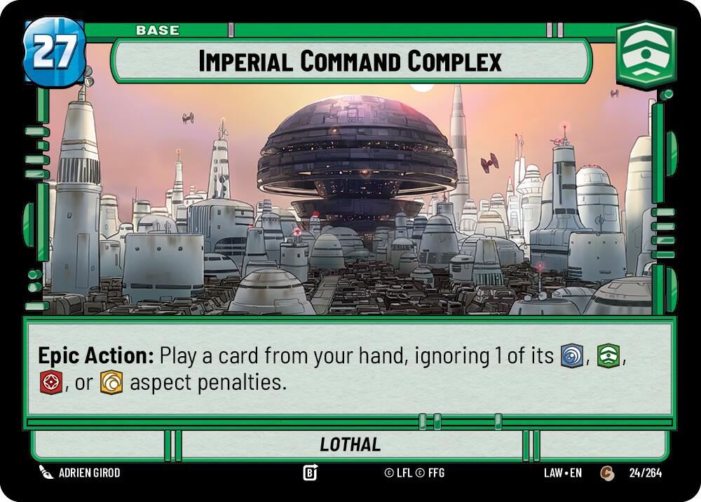 Imperial Command Complex // Shield (24 // T03) (24 // T03) [A Lawless Time]