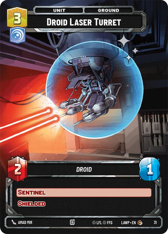 Droid Laser Turret (31) (Foil) (31) [A Lawless Time: Weekly Play]