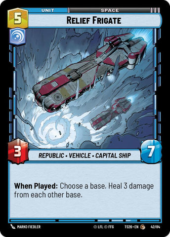 Relief Frigate (42/84) (42/84) [Twin Suns]