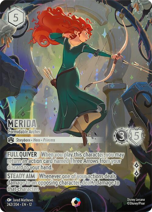 Merida - Formidable Archer (Iconic) (242/204) [Wilds Unknown]