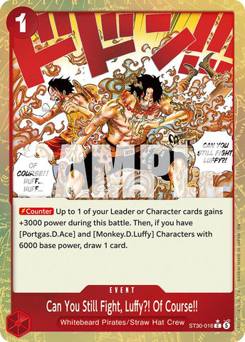 Can You Still Fight, Luffy?! Of Course!! (Parallel) [Starter Deck EX: Gear 5]