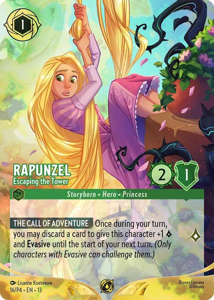 Rapunzel - Escaping the Tower (Store Championship) (16) [Promo Cards]
