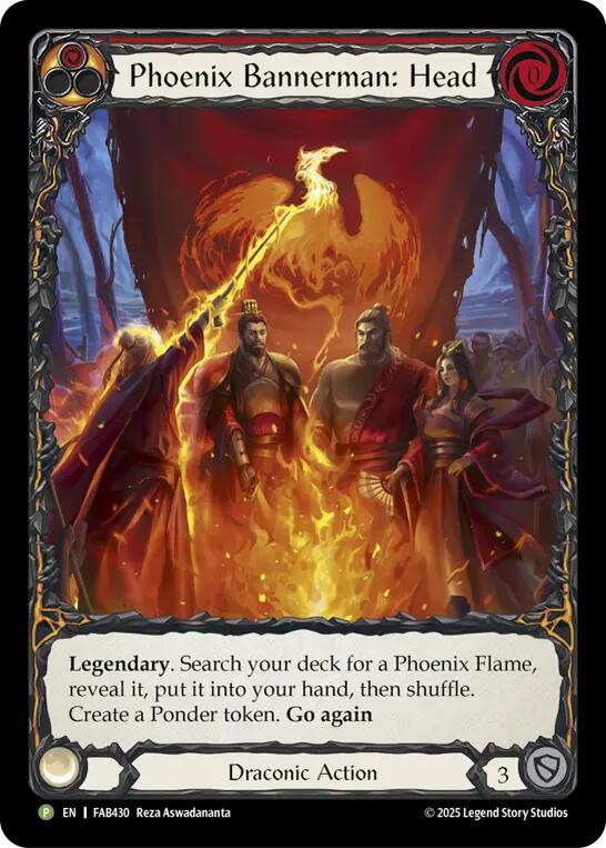 Phoenix Bannerman: Head [FAB430] (Promo)  Cold Foil