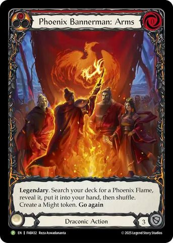 Phoenix Bannerman: Arms [FAB432] (Promo)  Cold Foil