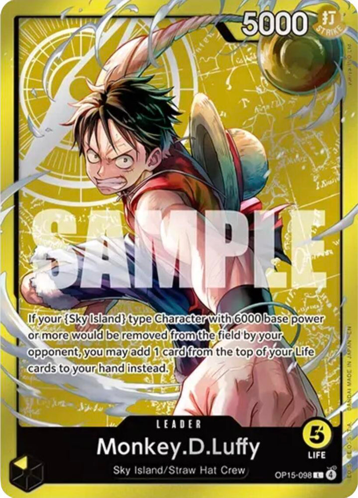 Monkey.D.Luffy (Luffy Deck) [Set Sail Deck Set]