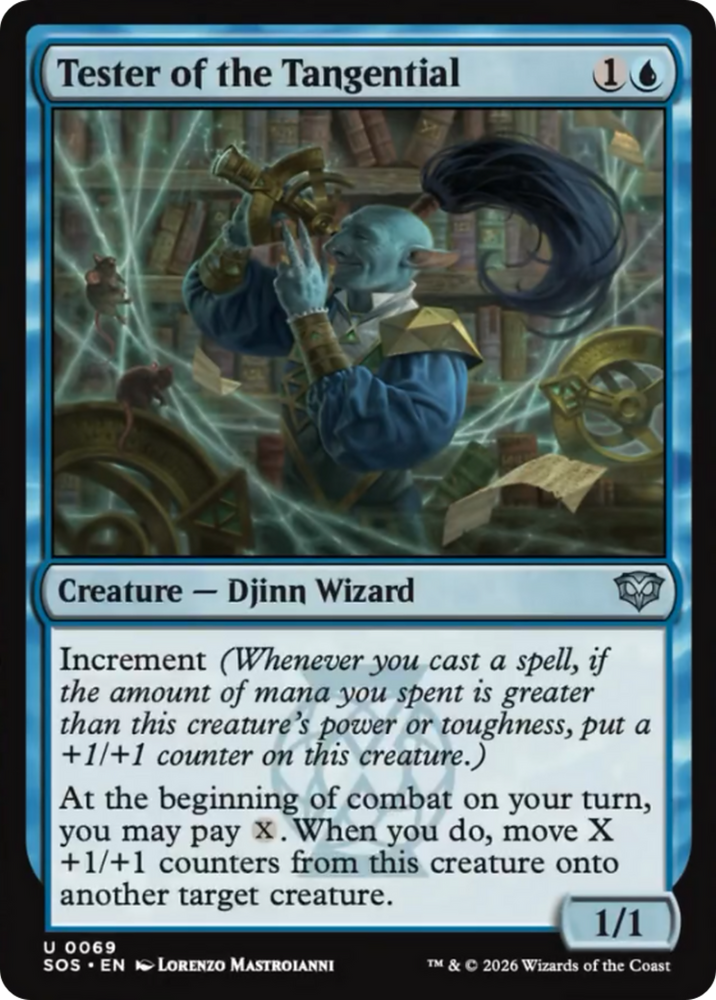 Tester of the Tangential [Secrets of Strixhaven]