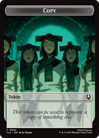 Clue (0014) // Copy (0002) Double-Sided Token [Avatar: The Last Airbender Tokens]