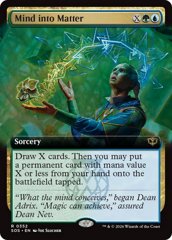 Mind into Matter (Extended Art) [Secrets of Strixhaven]