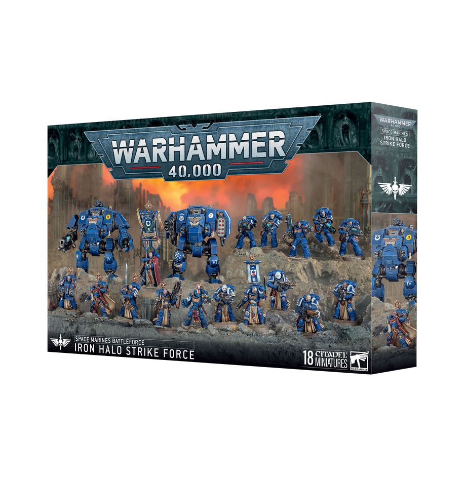 Space Marines Battleforce: Iron Halo Strike Force (Preorder)