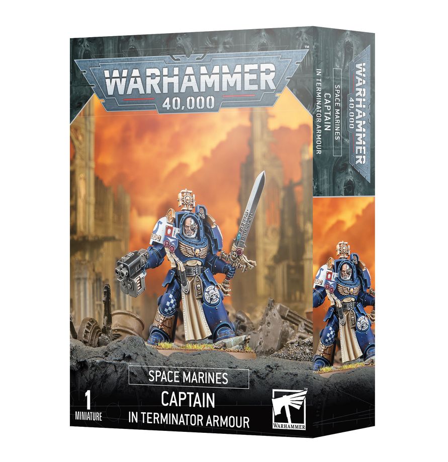 Warhammer: Space Marines Captain in Terminator Armour