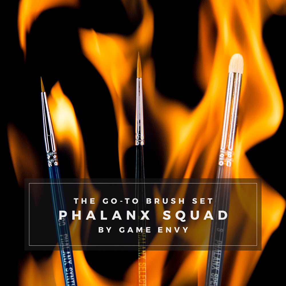 Phalanx SQUAD – 3-Brush Variety Set