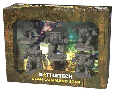 BATTLETECH CLAN COMMAND STAR