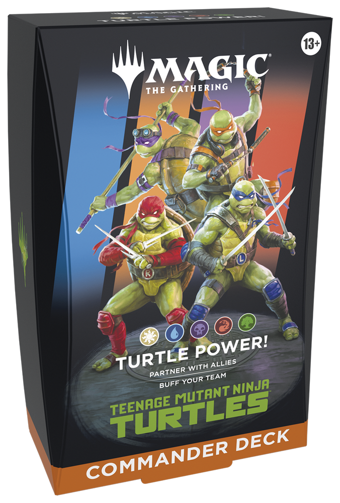 Teenage Mutant Ninja Turtles - Commander Deck Turtle Power! (Pre-order)