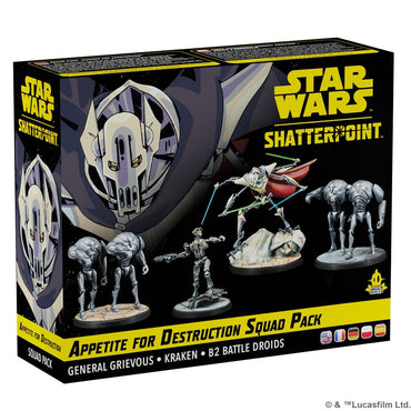 Star Wars: Shatterpoint: Appetite for Destruction: General Grievous Squad Pack ^ JULY 14 2023