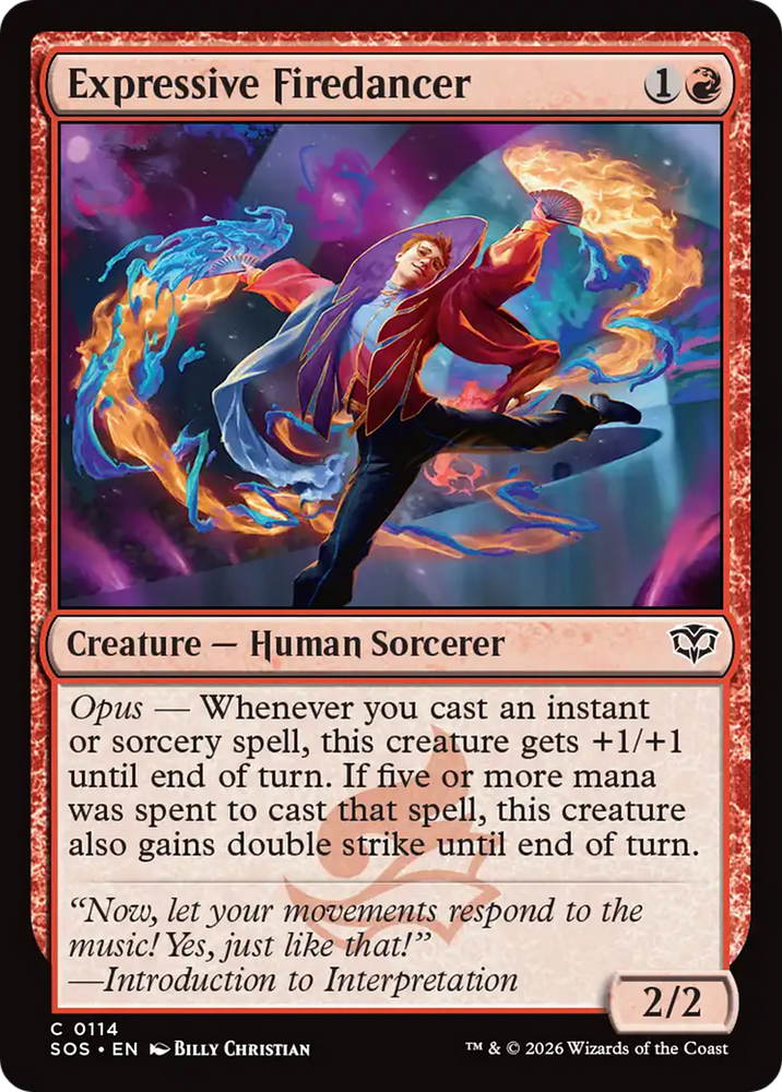 Expressive Firedancer [Secrets of Strixhaven]