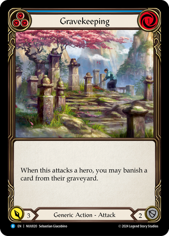 Gravekeeping [NUU020] (Part the Mistveil Nuu Blitz Deck)