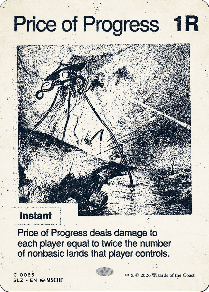 Price of Progress (0065) [Secret Lair x MSCHF: The Zeta Set]
