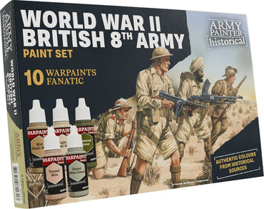 World War 2 British 8th Army Paint Set