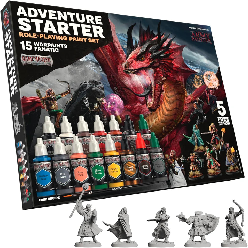 Army Painter Gamemaster - Adventure Starter Roleplaying Paint Set