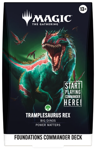 Foundations Commander Deck - Tramplesaurus Rex (Pre-order September 25)