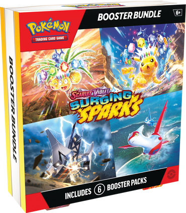 Pokemon Scarlet & Violet Surging Sparks Booster Bundle