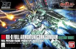 HGUC #178 RX-0 Full Armor Unicorn Gundam (Destroy Mode)